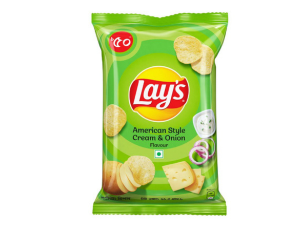 Lays American Style Cream & Onion 37g,-5426.5