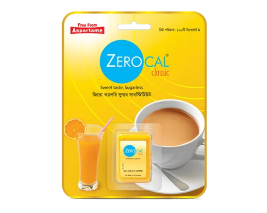 Zero Cal Classic (Tab 100Pcs), 91009